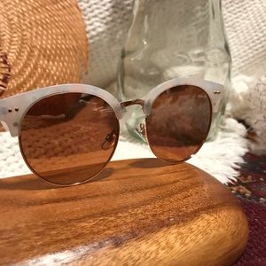 White tortoise sunglasses